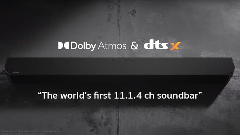 Samsung soundbar 2021 với khả năng thể hiện âm thanh surround 11.1.4 đầu tiên trên thế giới